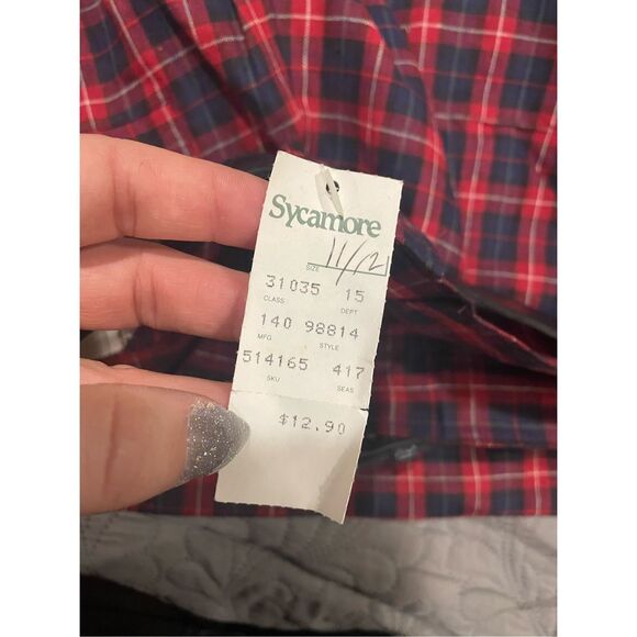 JJ Fargo 11/12 Plaid High Waisted Women’s Shorts with Belt New Vintage - Picture 4 of 8